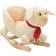 vidaXL Rocking Animal Sheep with Backrest Plush