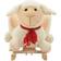 vidaXL Rocking Animal Sheep with Backrest Plush