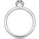 Thomas Sabo Skull Ring - Silver/Transparent
