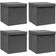 vidaXL - Storage Box 4pcs