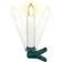 Goobay 34972 Green/White Juletrelys 20 Lamper