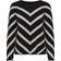 Only Eliza Zig Zag Knitted Pullover - Black