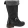 Hush Puppies Bonnie Leather Mid Boots - Womens/Ladies