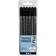 Double Sided Textile Markers Black 6-pack