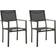 vidaXL 313077 2-pack Garden Dining Chair