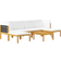 vidaXL 3057897 Loungesæt, 1 borde inkl. 4 sofaer