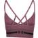 Under Armour Seamless Low Long Bra - Ash Plum, Female