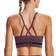 Under Armour Seamless Low Long Bra - Ash Plum, Female