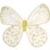 Den Goda Fen Children Butterfly Wings White Gold