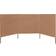 vidaXL 3-panel Wind Screen 120x80cm