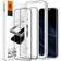 Spigen GLAS.tR AlignMaster Protection d'écran pour téléphone portable couverture complète verre couleur de cadre noir (pack de 2) pour Apple