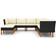 vidaXL 3059743 Loungeset, Bord inkl. 7 Soffor