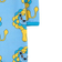 Småfolk Body Suits with Lion - Blue Grotto (14-4015)
