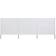 vidaXL 3-panel Wind Screen 120x120cm