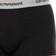 Emporio Armani Boxer Briefs with Core Logo Band 3-pack - Black