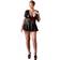 Cottelli Collection Wetlook Dress with Ties