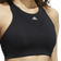 Adidas Medium-Support High-Neck Yoga Sports Bra - Black/White