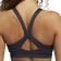 Adidas Medium-Support High-Neck Yoga Sports Bra - Carbon