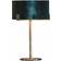 Endon Lighting Crossland Grove Hayton Antique Brass Table Lamp 59cm