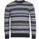 Barbour Case Fair Isle Crew Jumper - Midnight