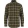 Fjällräven Övik Comfort Flannel Shirt - Dark Olive/Sand Stone