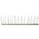 vidaXL 5-row Stainless Steel Bird & Pigeon Spikes Set