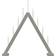 Konstsmide 3932 Matt Grey Adventslysestage 60cm