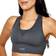 USA Pro Seamless Wide Strapped Sports Bra - Charcoal