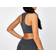 USA Pro Seamless Wide Strapped Sports Bra - Charcoal