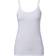 Trofé Cotton Camisole Narrow Straps 2P - Wit Katoen