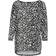 Only Elcos 4/5 Aop Top Jrs - Black/Groen