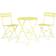 Beliani Fiori Bistro Set, 1 Table incl. 2 Chairs