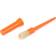 Shires Plastic hoefkam voor paarden Ezi-Groom Orange