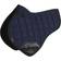 LeMieux Tapis de selle pour cheval demi-carré en maille Contact Half Square Noir