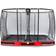 Exit Toys Elegant Premium Ground Trampoline 244x427cm + Deluxe Safety Net