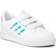 Adidas Kid's Continental 80 Stripes - Cloud White/Cloud White/Pulse Aqua