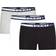 Tommy Hilfiger Statement Waistband Trunks 3-pack - Pvhblack/Pvhwhite/Greyhtr