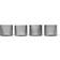 ferm LIVING Ripple Drikkeglas 20cl 4stk
