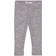 MarMar Copenhagen Leg Wool Rib Leggings - Grey Melange