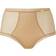 Gossard Glossies Sheer Deep Short - Nude