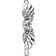 Pandora Sparkling Angel Wings Ring - Silver/Transparent