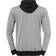 Uhlsport Goal Tec Hood Jacket Men - Dark Grey Mélange/Black