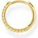 Thomas Sabo Charm Club Single Hoop Earring - Gold/Transparent