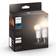 Philips Hue Standaardlamp E27 1100lm W 2-pack