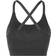 USA Pro Seamless Adjustable Sports Bra - Charcoal