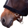 QHP Anti-vliegenmasker voor paarden Fly Gris