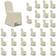 vidaXL Stretch 30pcs Loose Chair Cover Beige