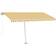 vidaXL Freestanding Manual Retractable Markise