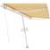 vidaXL Freestanding Manual Retractable Markise