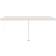 vidaXL Freestanding Manual Retractable Markise
